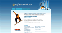 Desktop Screenshot of bedruna.cz